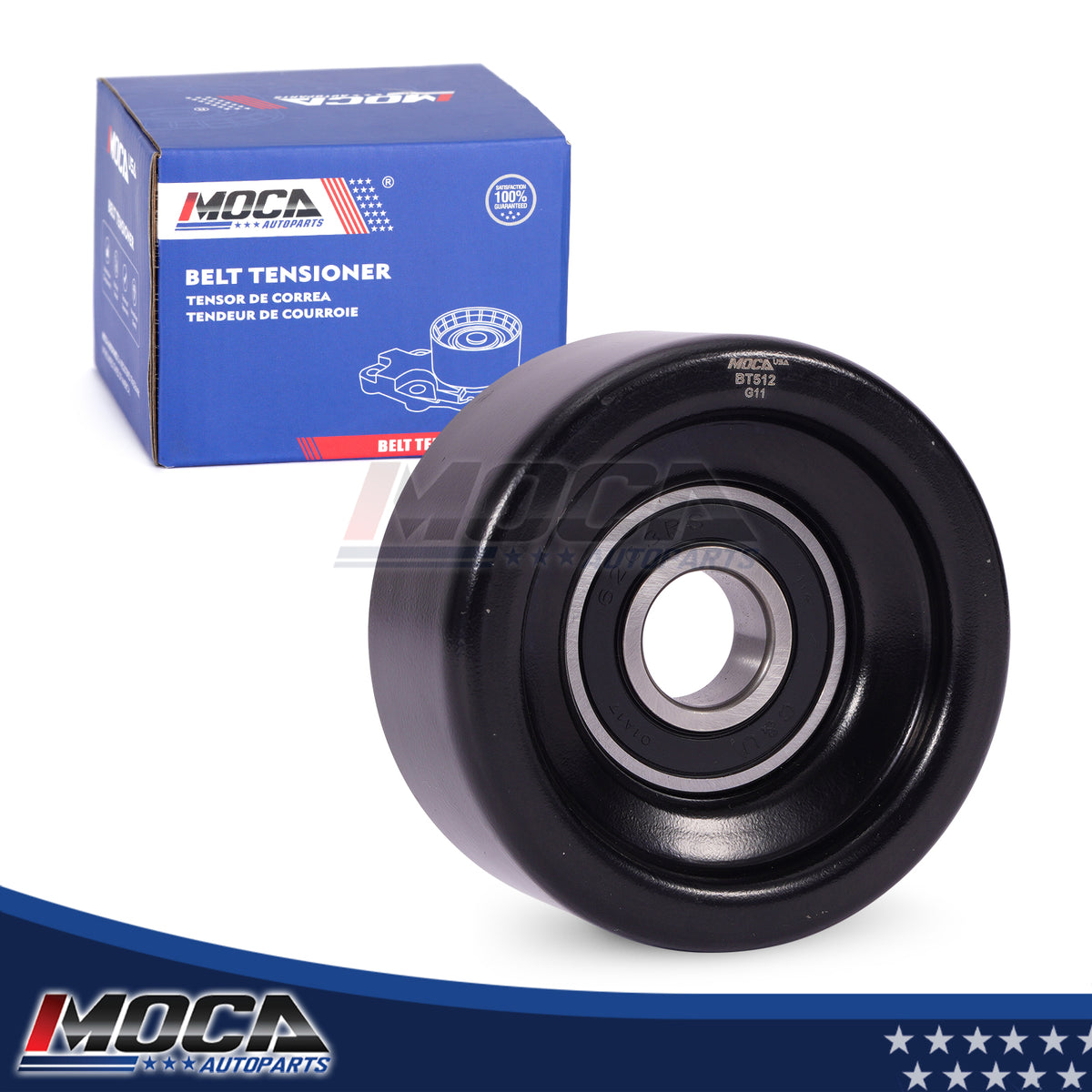 MOCA Accessory Drive Belt Idler Pulley - BT512