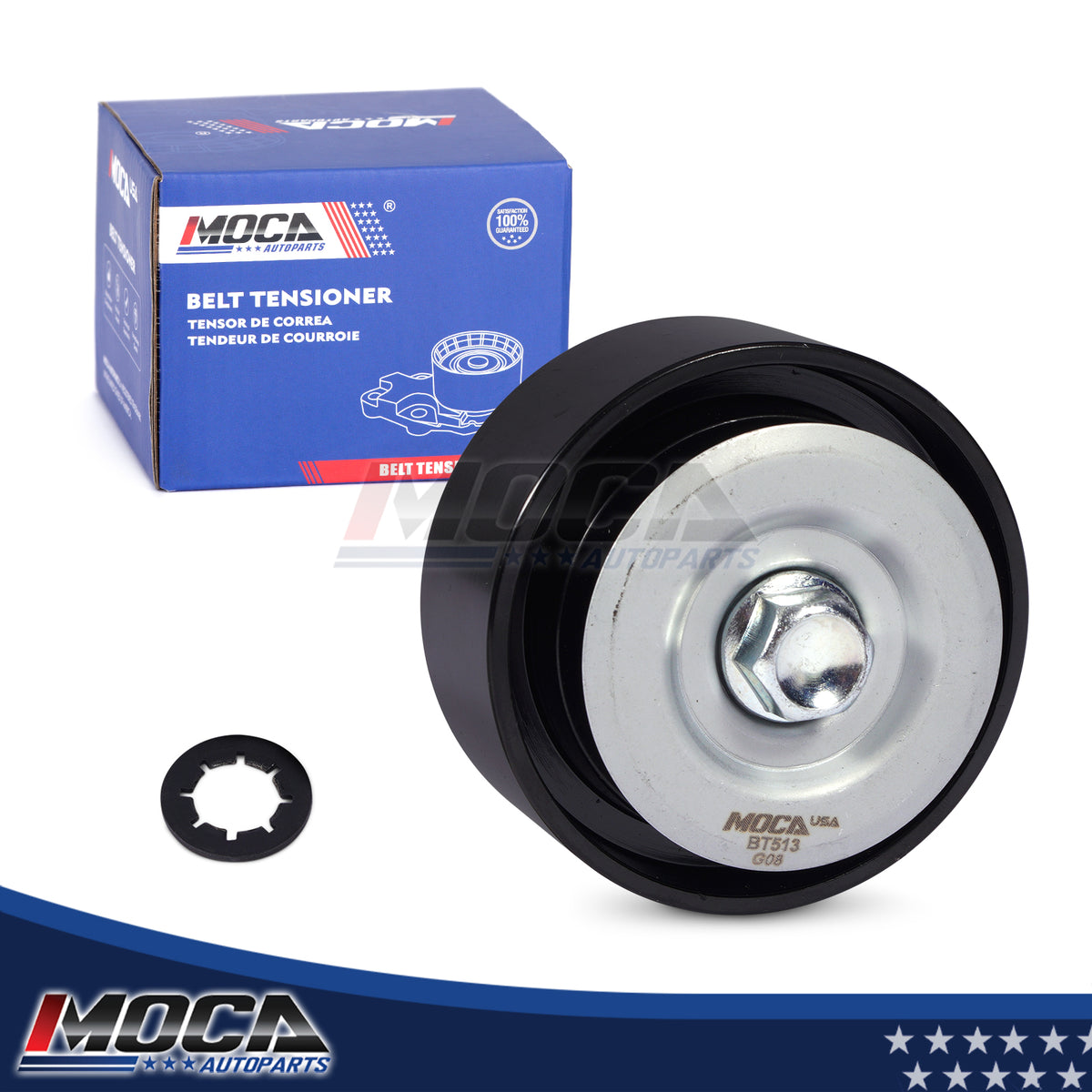 MOCA Accessory Drive Belt Idler Pulley - BT513