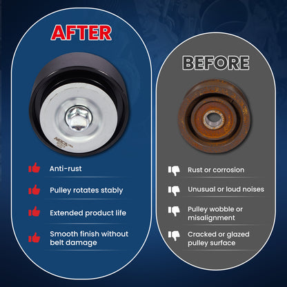 MOCA Accessory Drive Belt Idler Pulley - BT513
