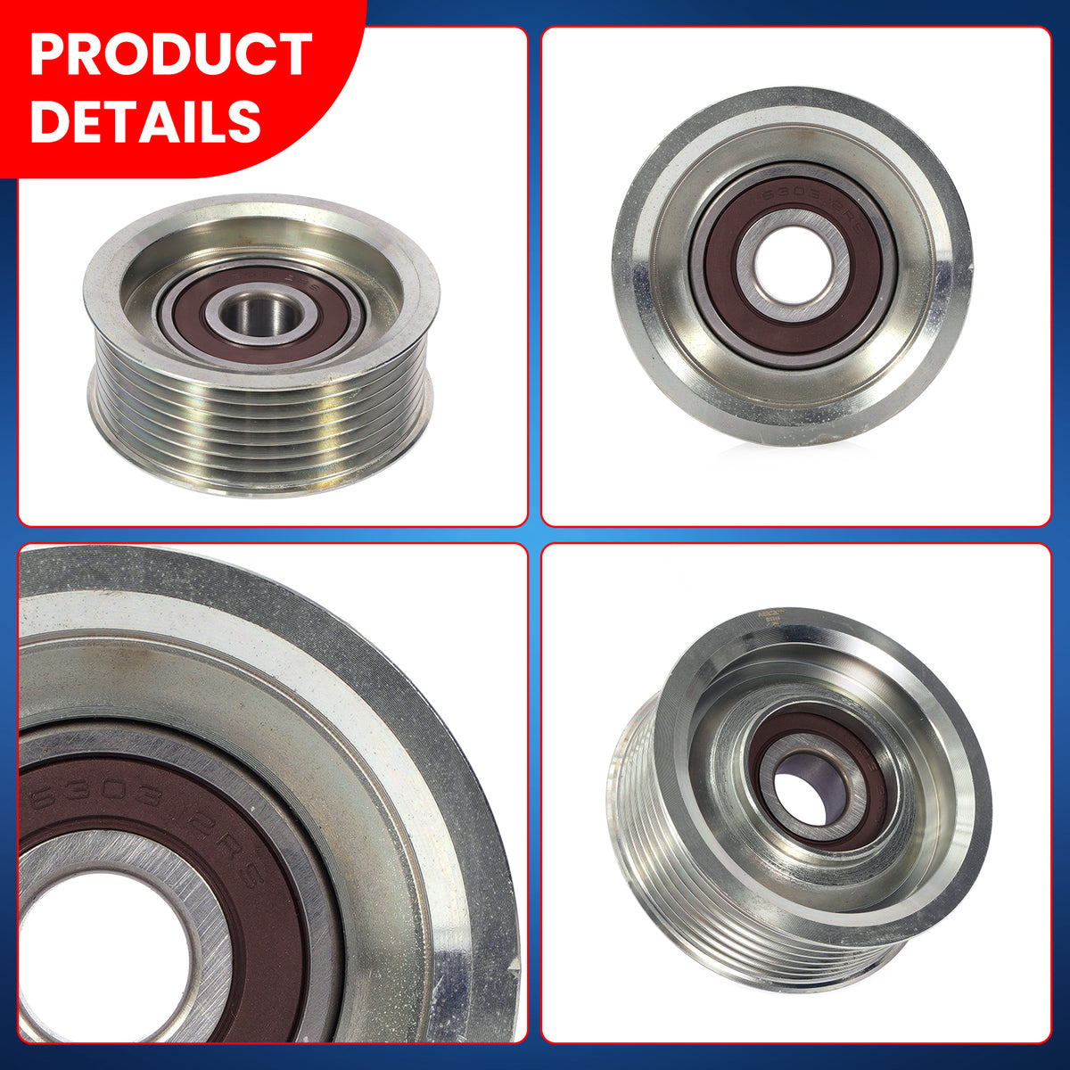 MOCA Accessory Drive Belt Idler Pulley - BT514