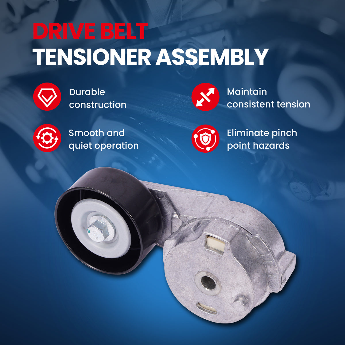 MOCA Accessory Drive Belt Idler Pulley - BT515