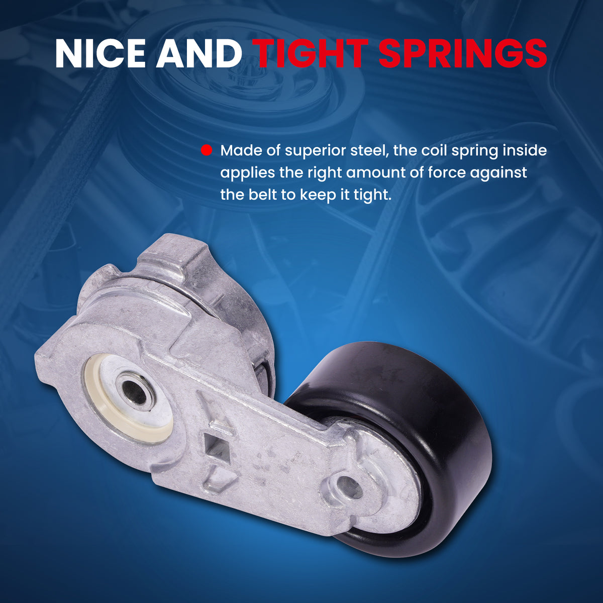 MOCA Accessory Drive Belt Idler Pulley - BT515