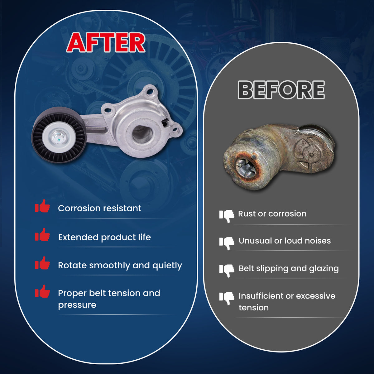 MOCA Accessory Drive Belt Tensioner - BT524