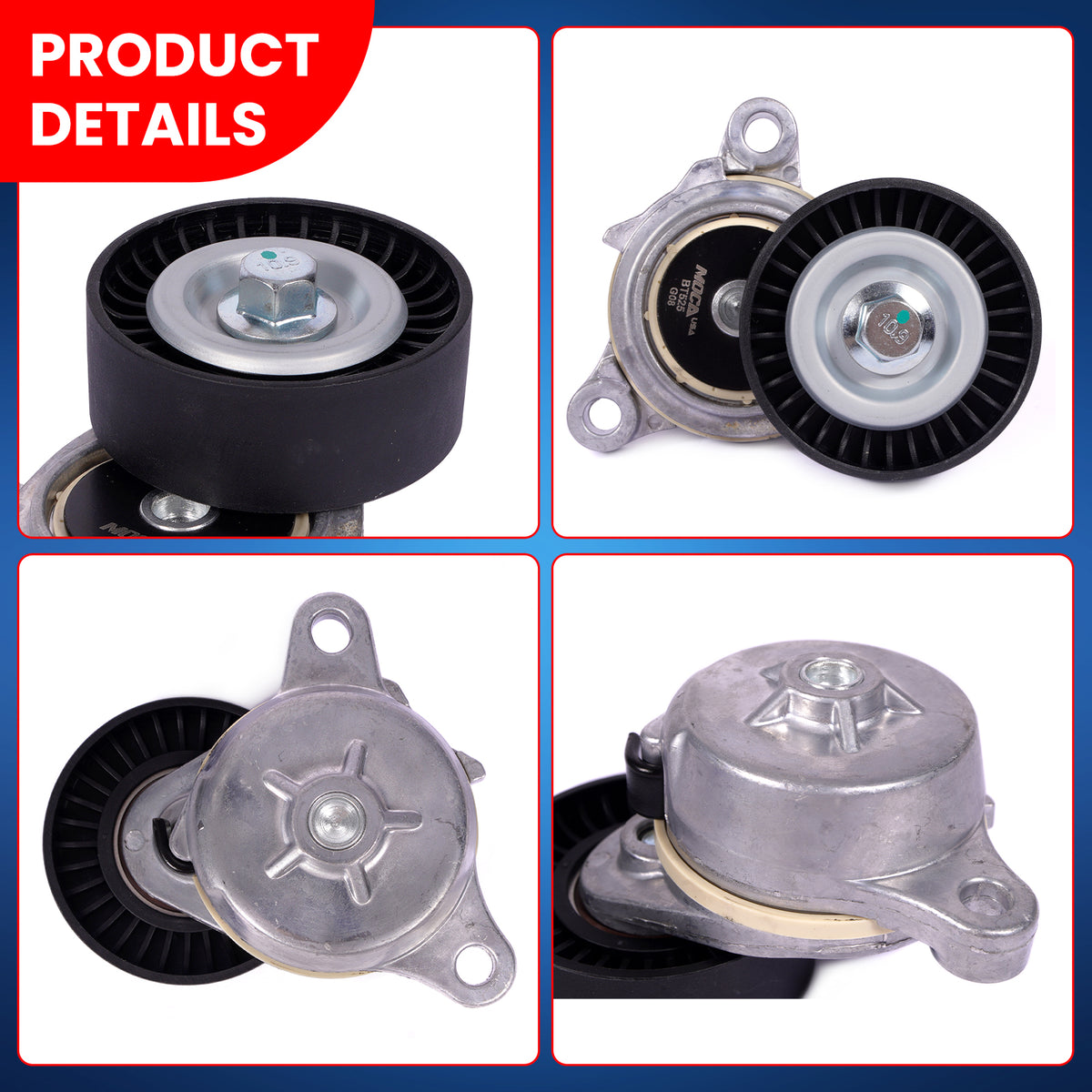 MOCA Accessory Drive Belt Idler Pulley - BT525