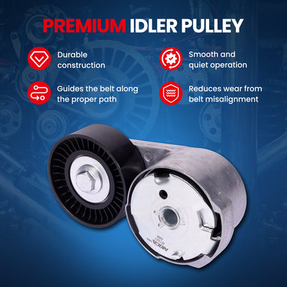 MOCA Accessory Drive Belt Idler Pulley - BT527
