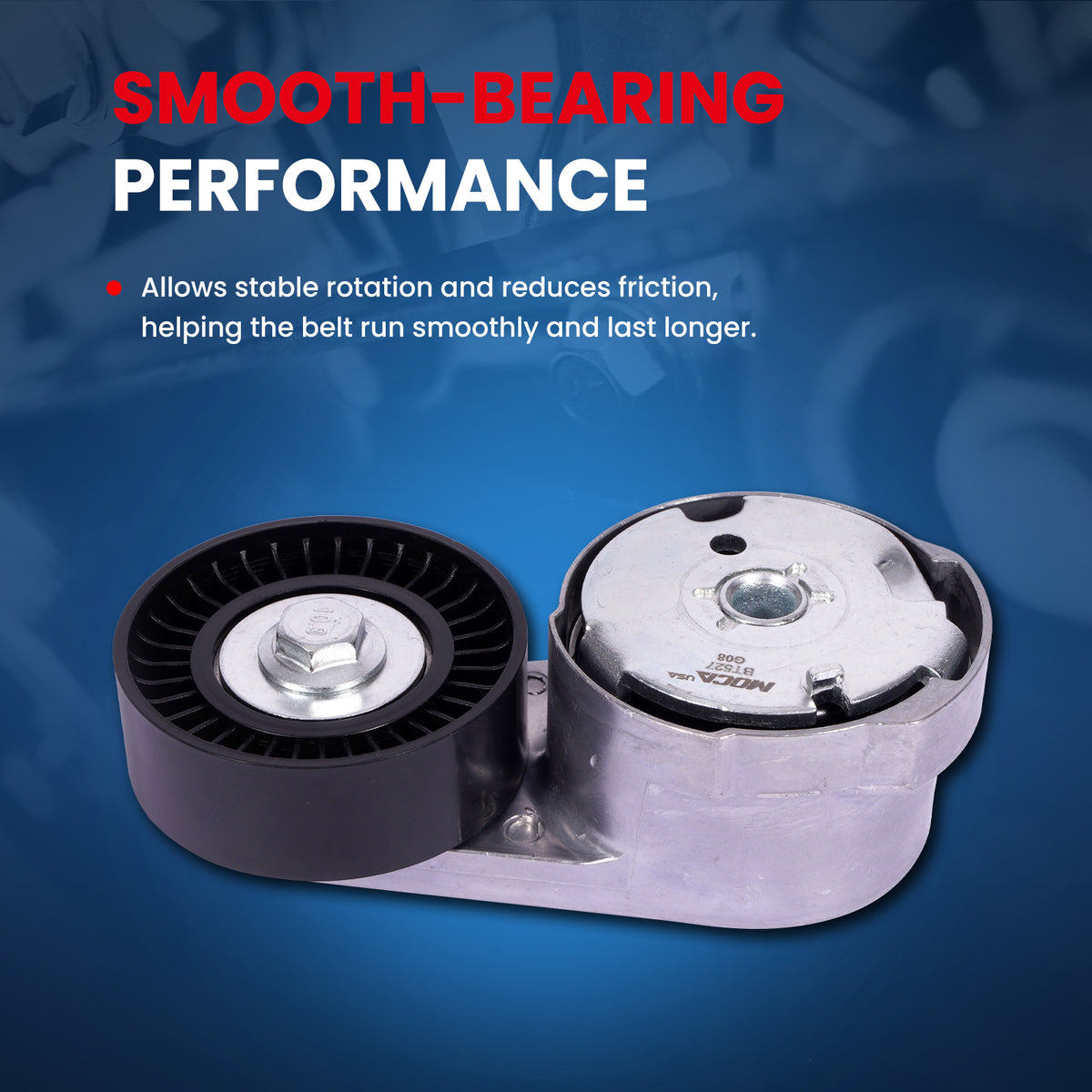 MOCA Accessory Drive Belt Idler Pulley - BT527