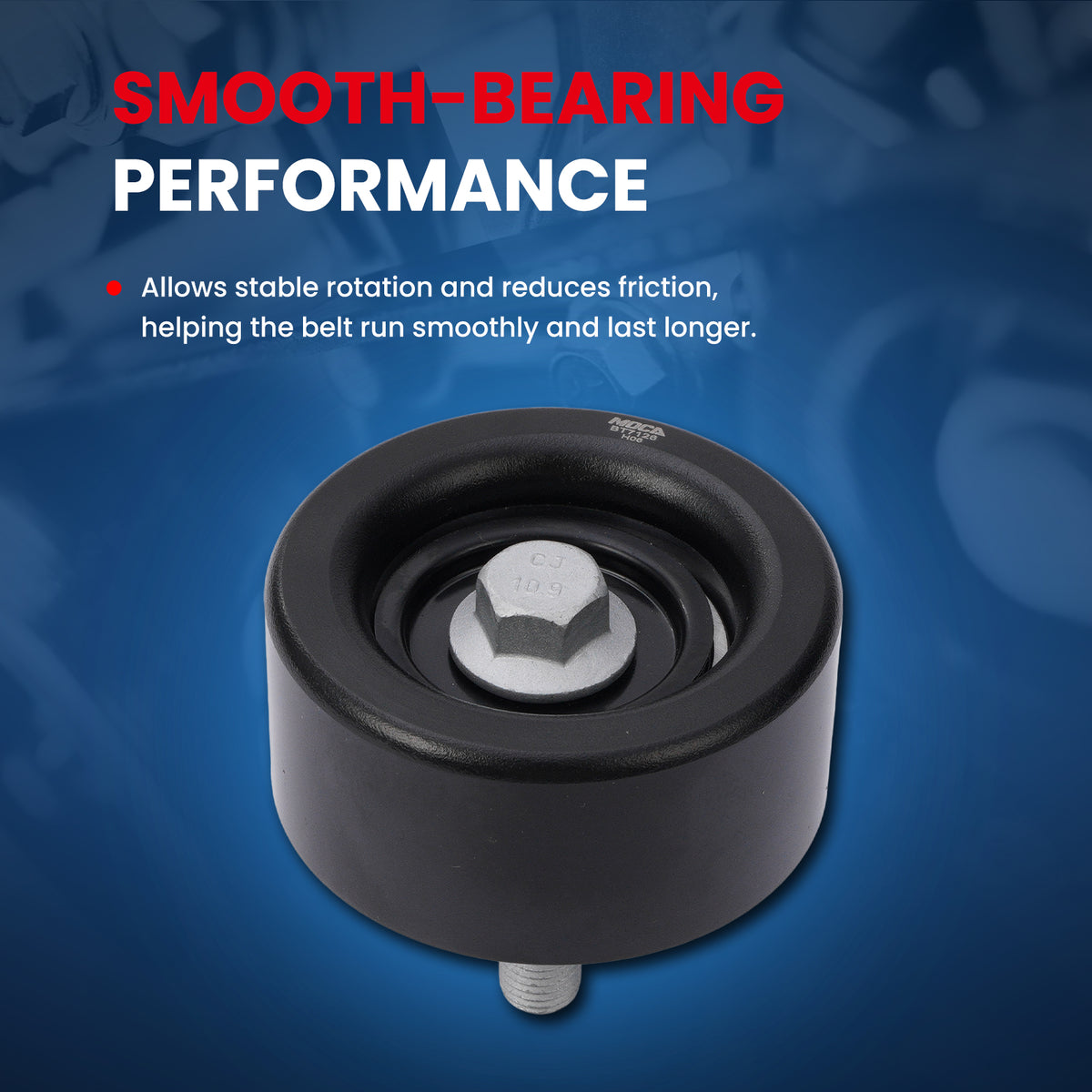 MOCA Accessory Drive Belt Idler Pulley - BT7126