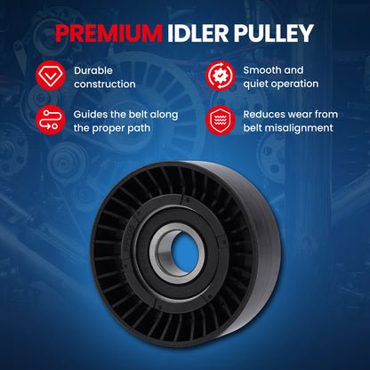 MOCA Accessory Drive Belt Idler Pulley - BT7188