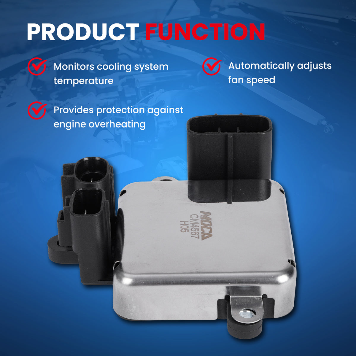 MOCA Engine Cooling Control Module - CM4567