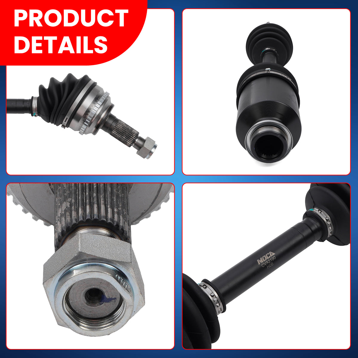 MOCA CV Axle Assembly - CVA2188K