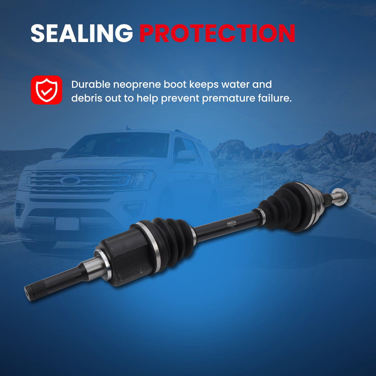 MOCA CV Axle Assembly - CVA2284K