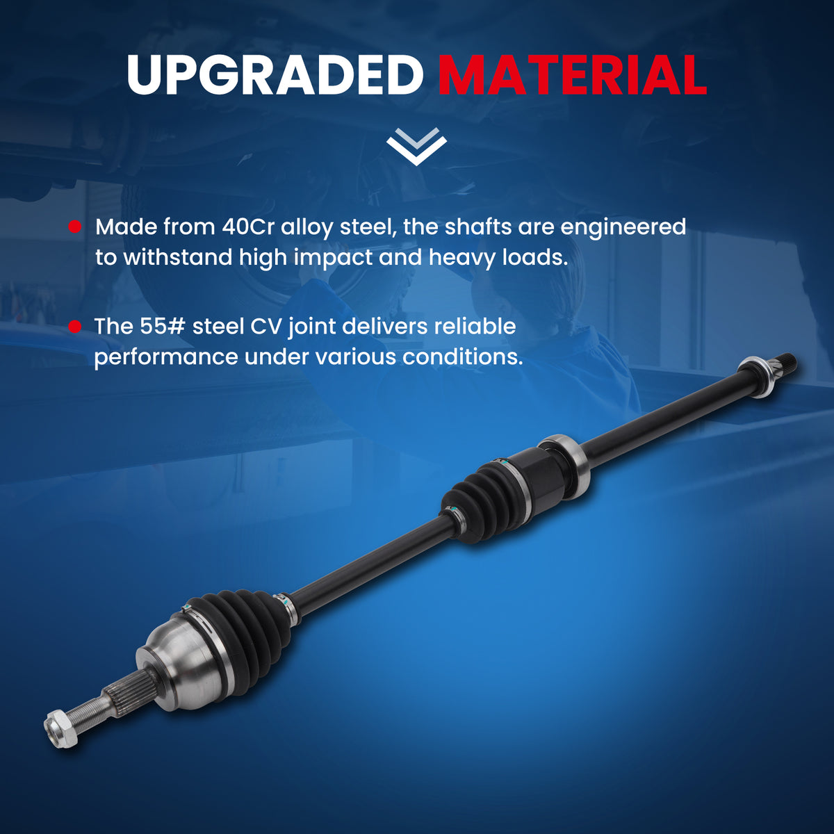 MOCA CV Axle Assembly - CVA2305K