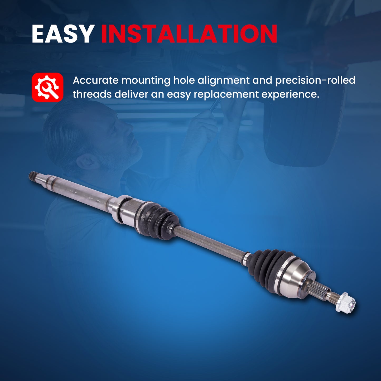 MOCA CV Axle Assembly - CVA2318K
