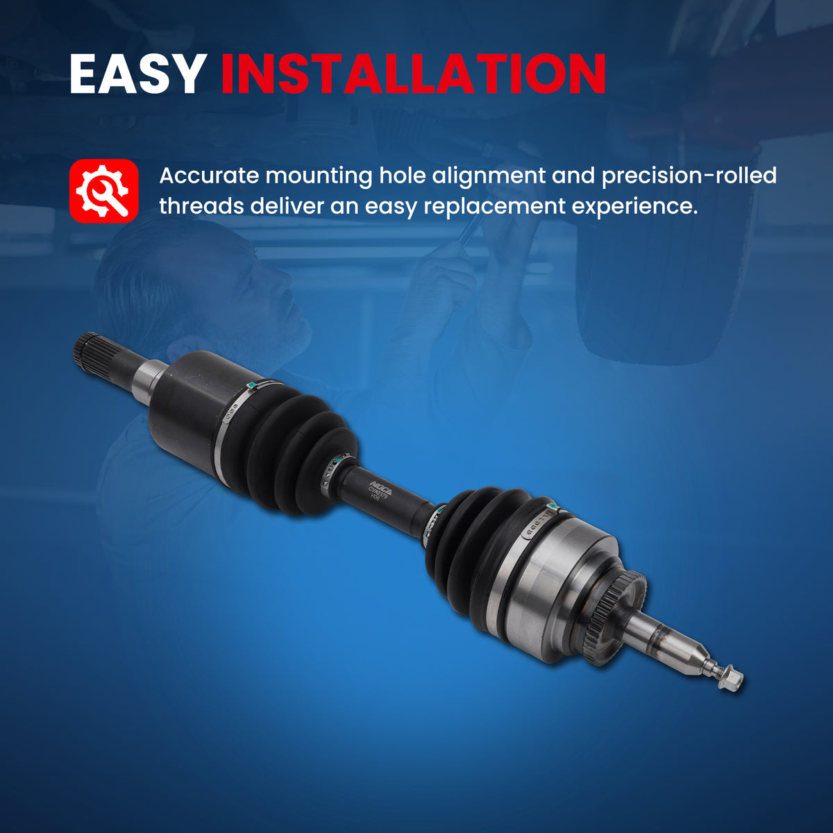MOCA CV Axle Assembly - CVA2378K