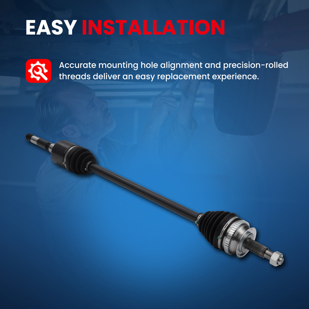 MOCA CV Axle Assembly - CVA3108K