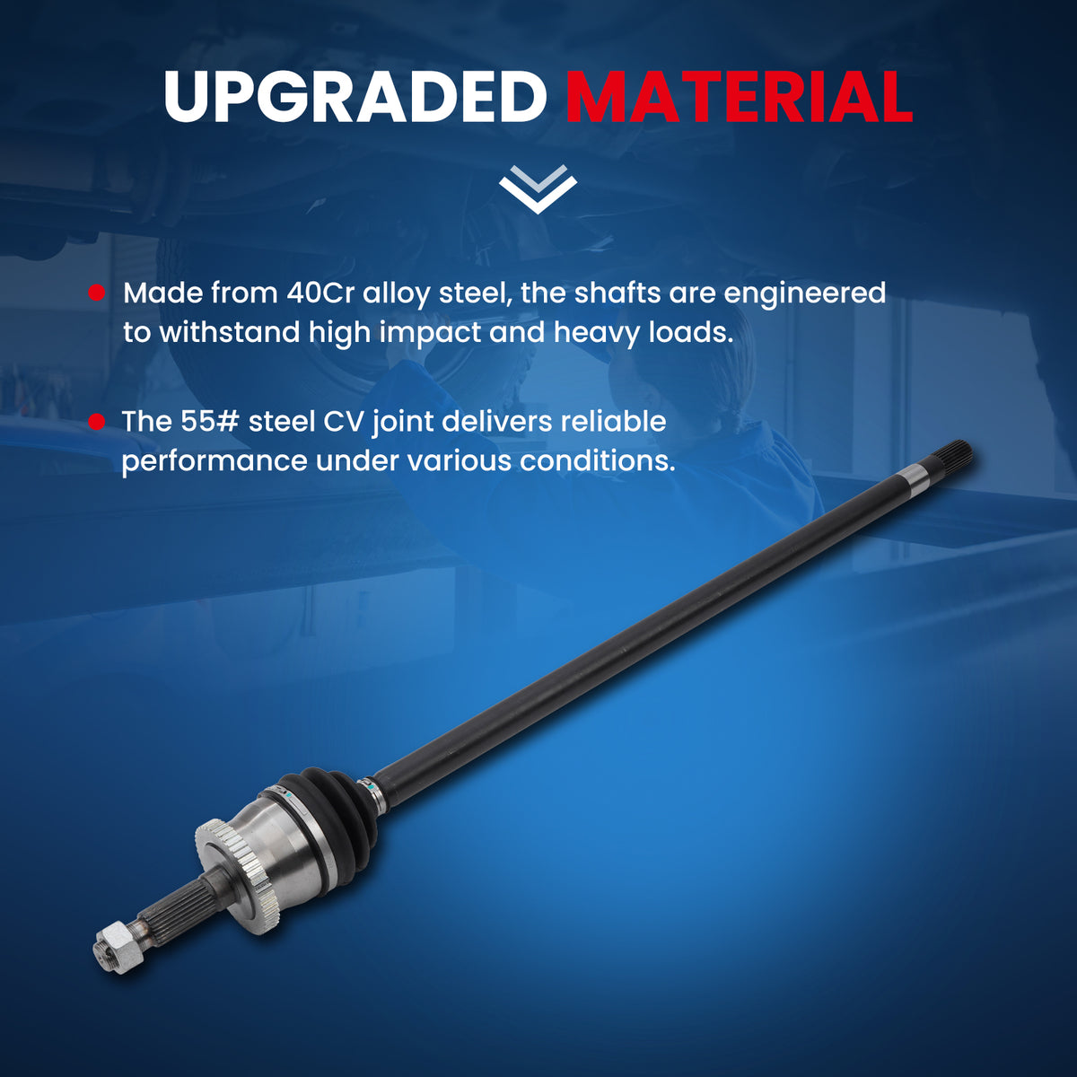 MOCA CV Axle Assembly - CVA3298K