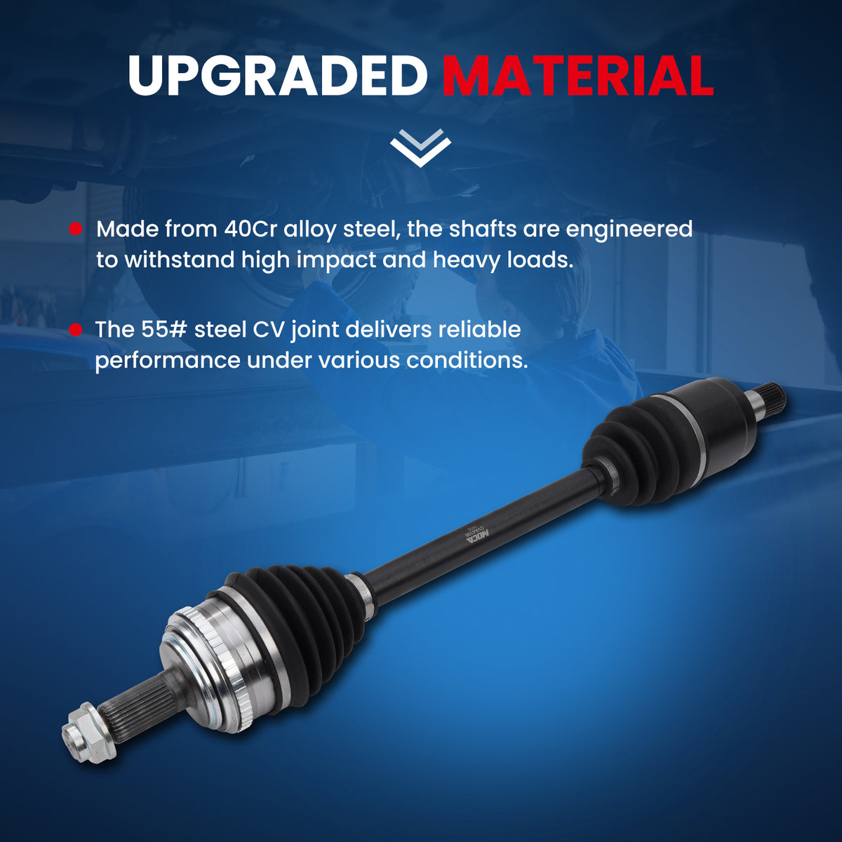 MOCA CV Axle Assembly - CVA4198K