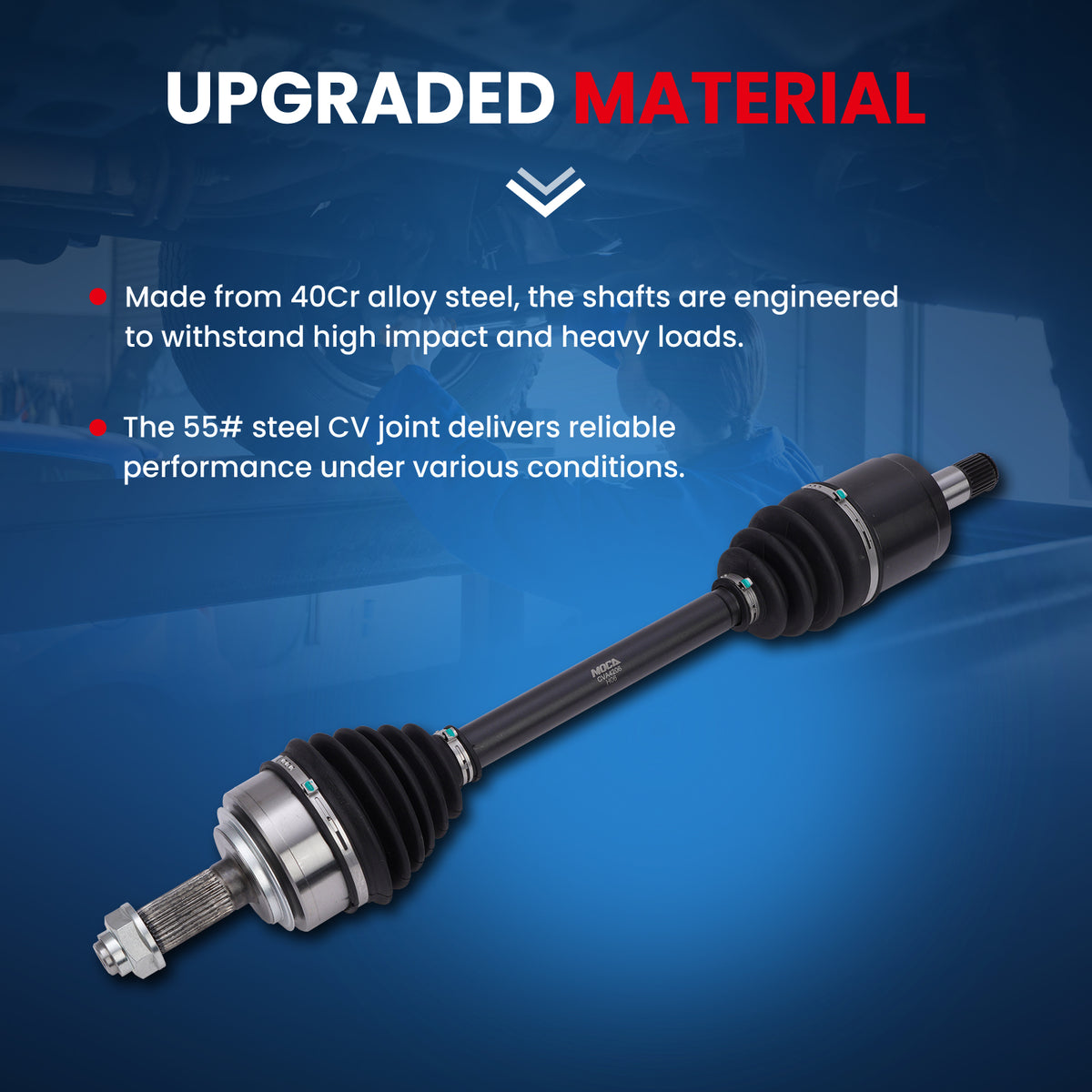 MOCA CV Axle Assembly - CVA4206K2