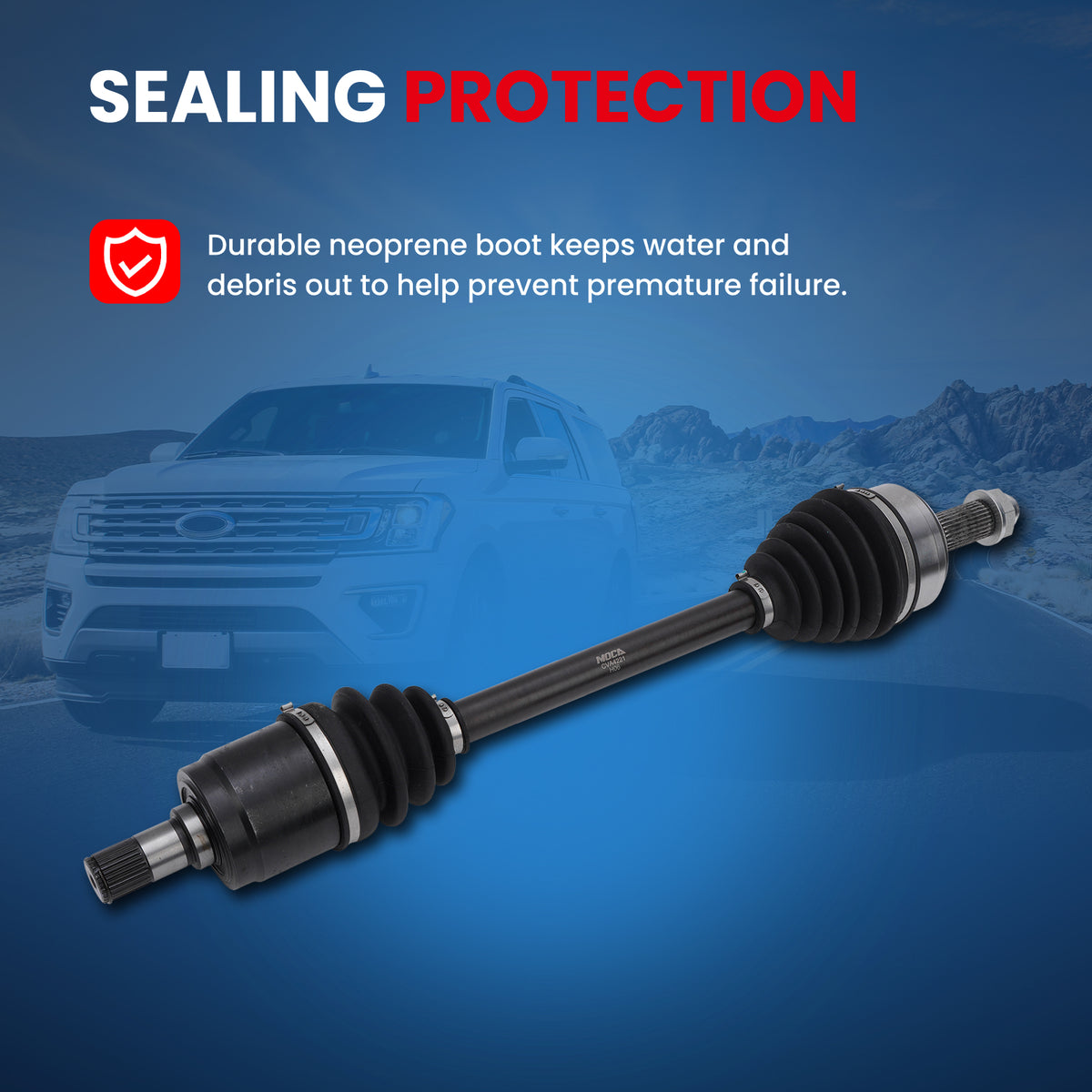 MOCA CV Axle Assembly - CVA4207K