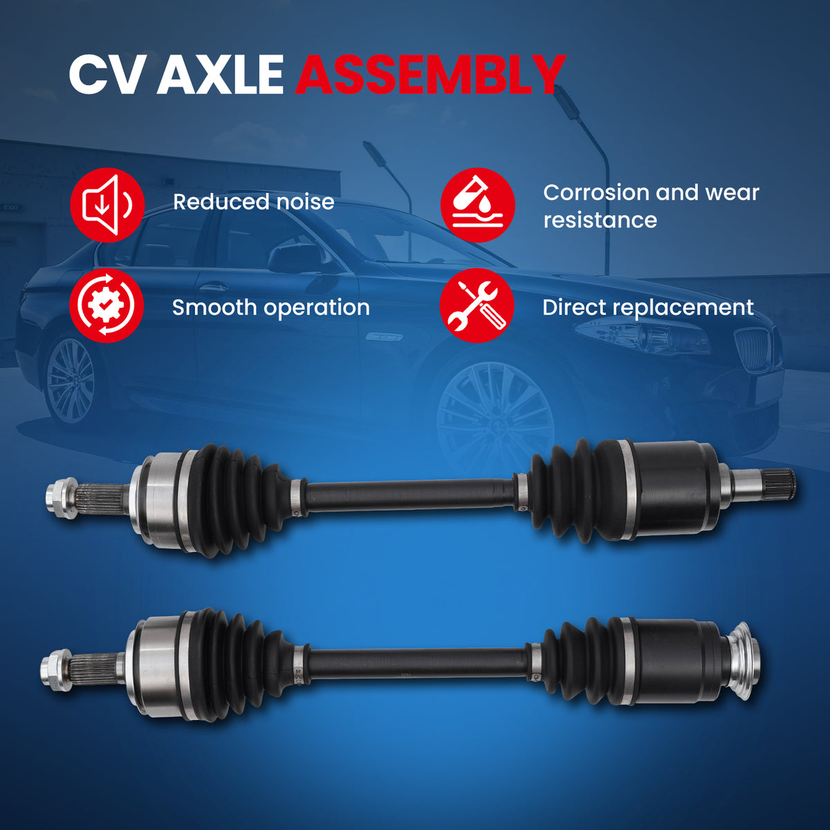 MOCA CV Axle Assembly - CVA4234K