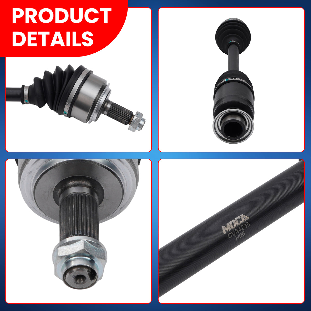 MOCA CV Axle Assembly - CVA4234K