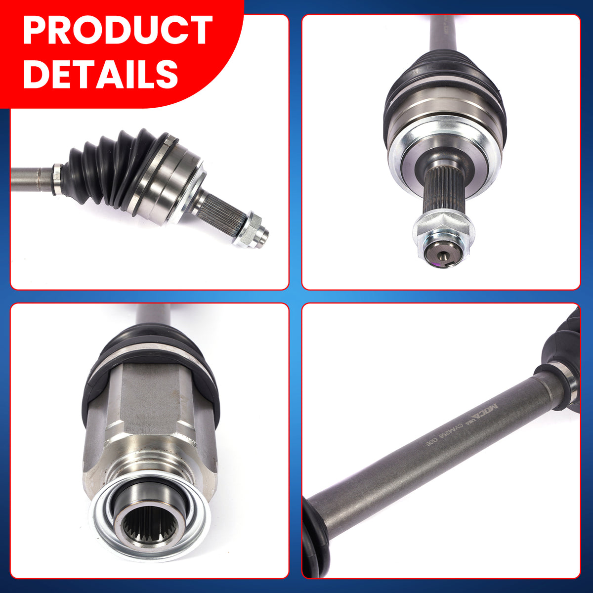 MOCA CV Axle Assembly - CVA4256K