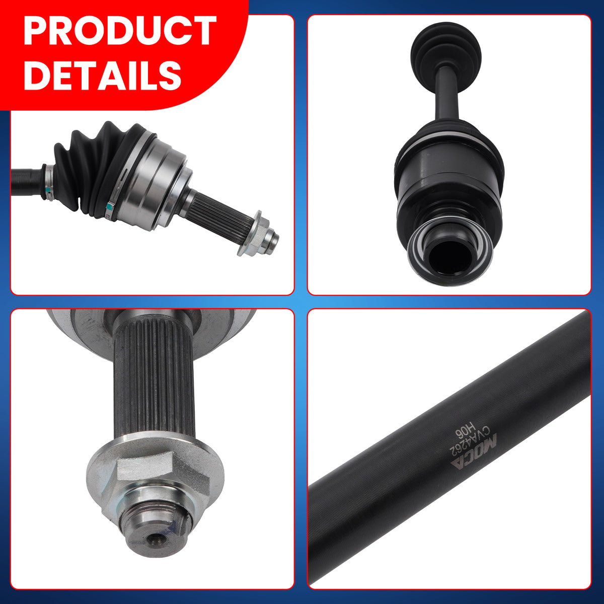 MOCA CV Axle Assembly - CVA4261K