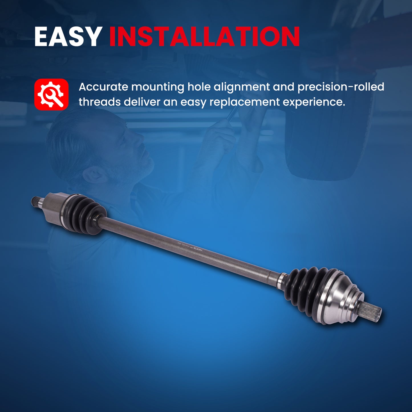 MOCA CV Axle Assembly - CVA7333K