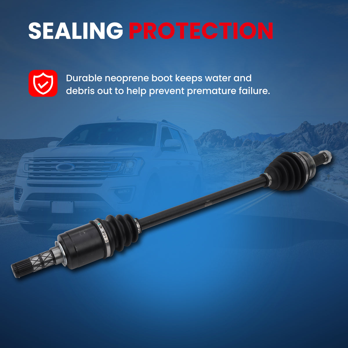 MOCA CV Axle Assembly - CVA7568K
