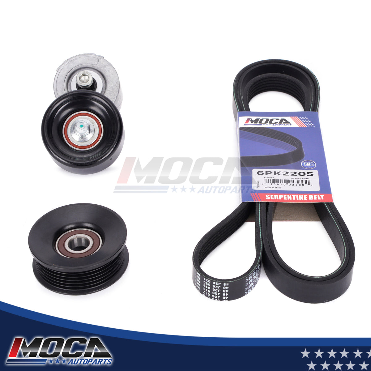 MOCA Serpentine Belt kit - DCK1795K3