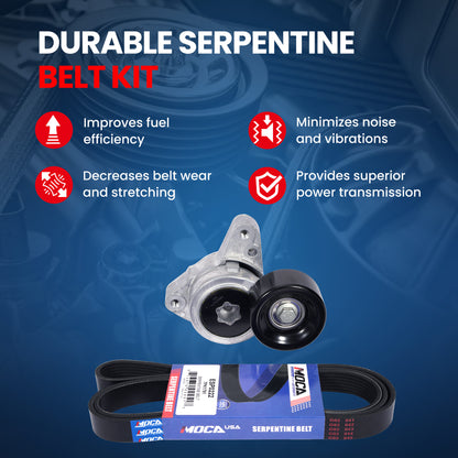 MOCA Serpentine Belt Drive Component Kit - DCK222