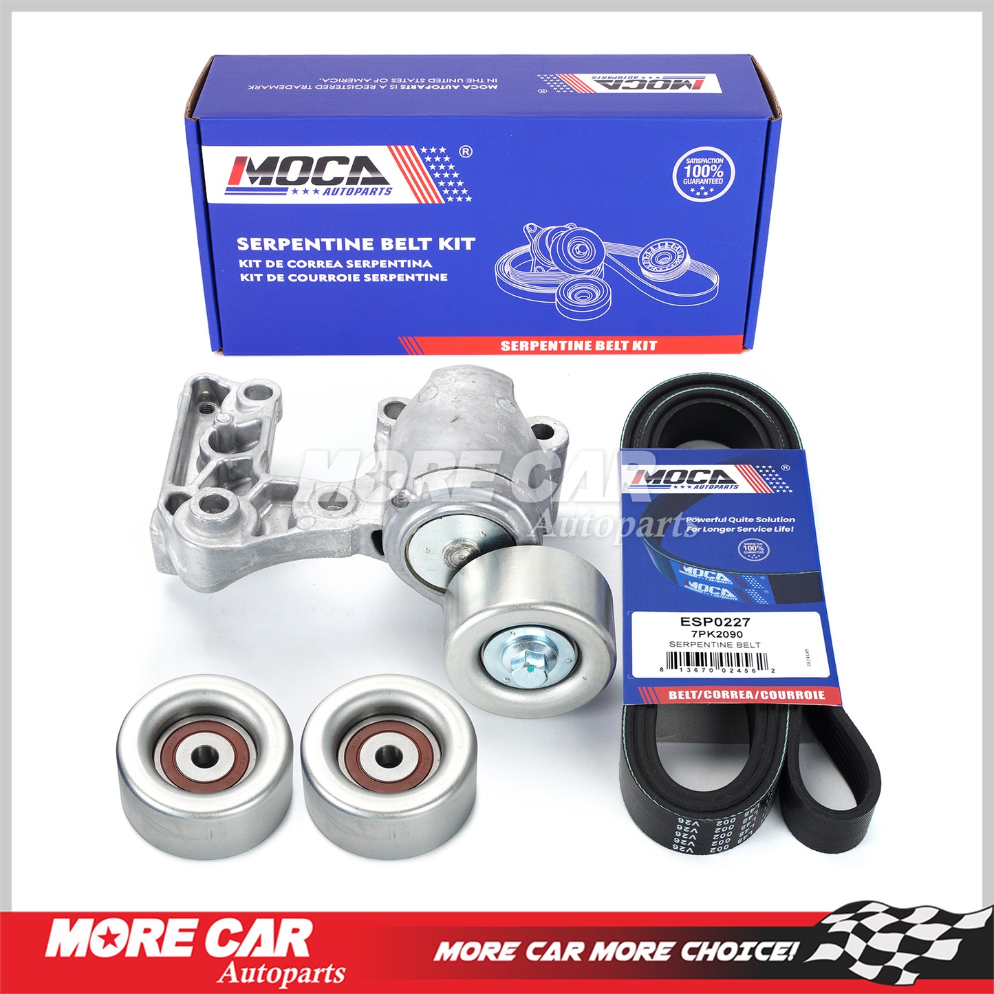 MOCA Serpentine Belt Drive Component Kit - DCK227