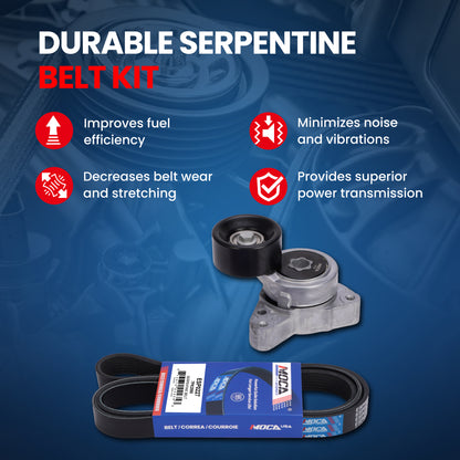 MOCA Serpentine Belt Drive Component Kit - DCK277
