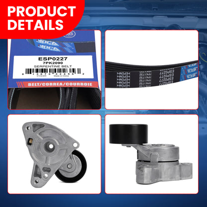MOCA Serpentine Belt Drive Component Kit - DCK277