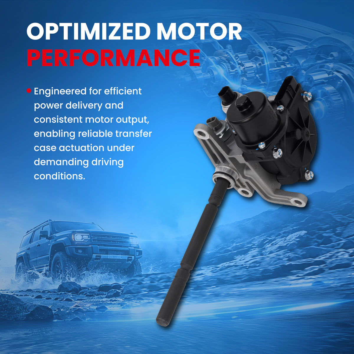 MOCA Transfer Case Motor - DT4603