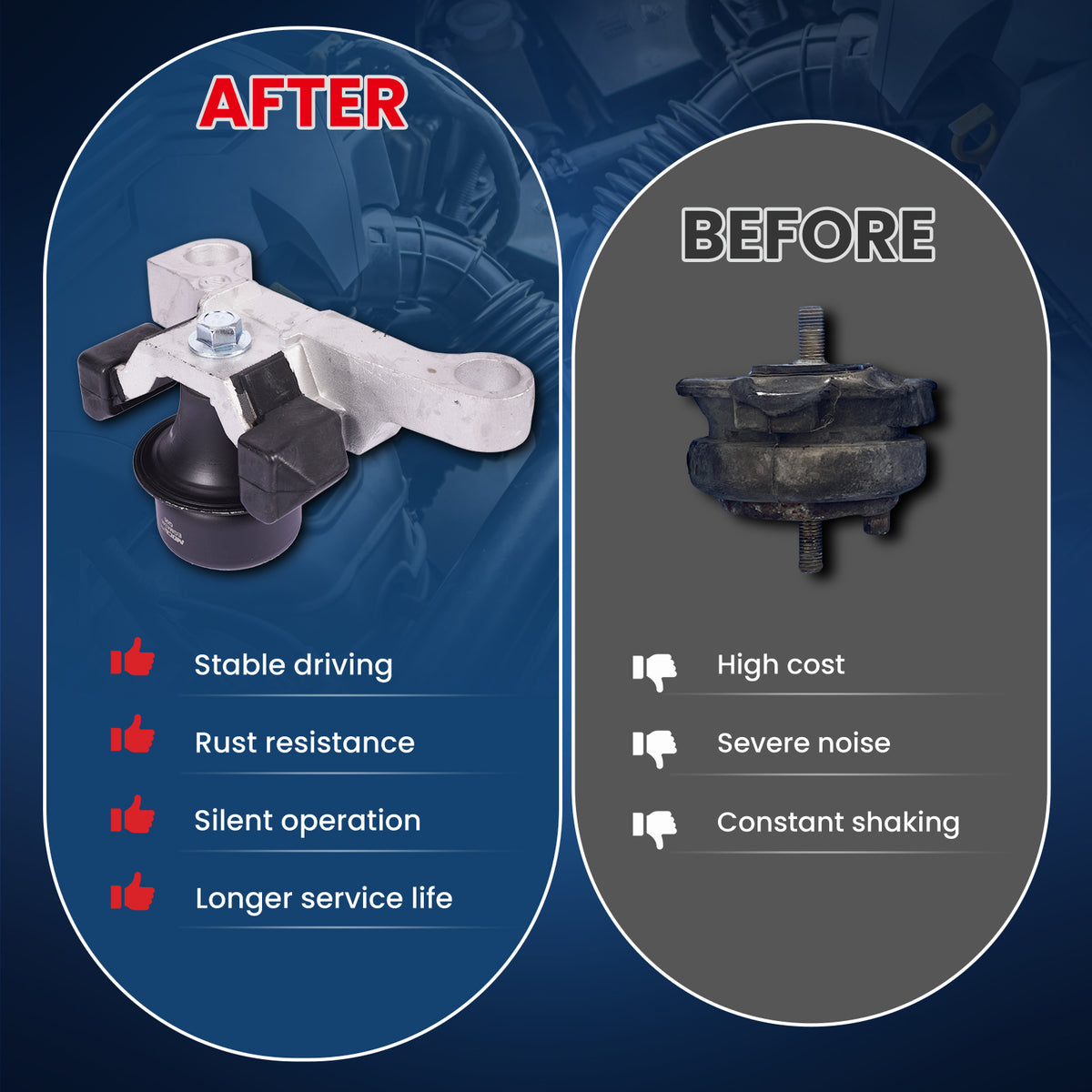 MOCA Engine Mount Kit - EGM4318K4