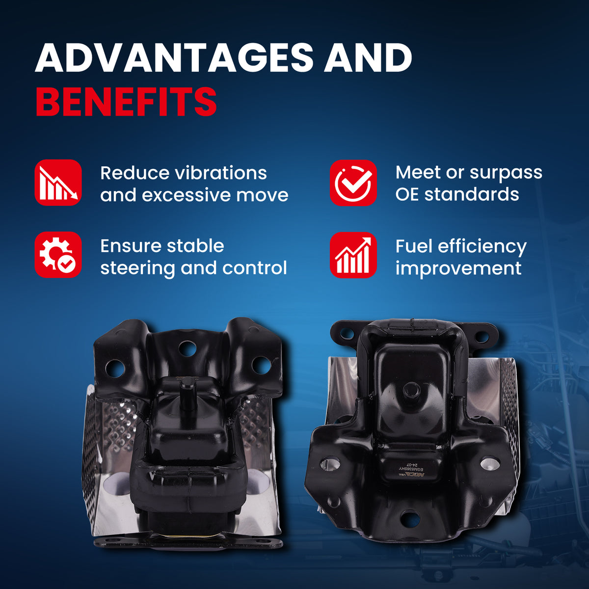 MOCA Engine Mount Kit - EGM5365HYK2