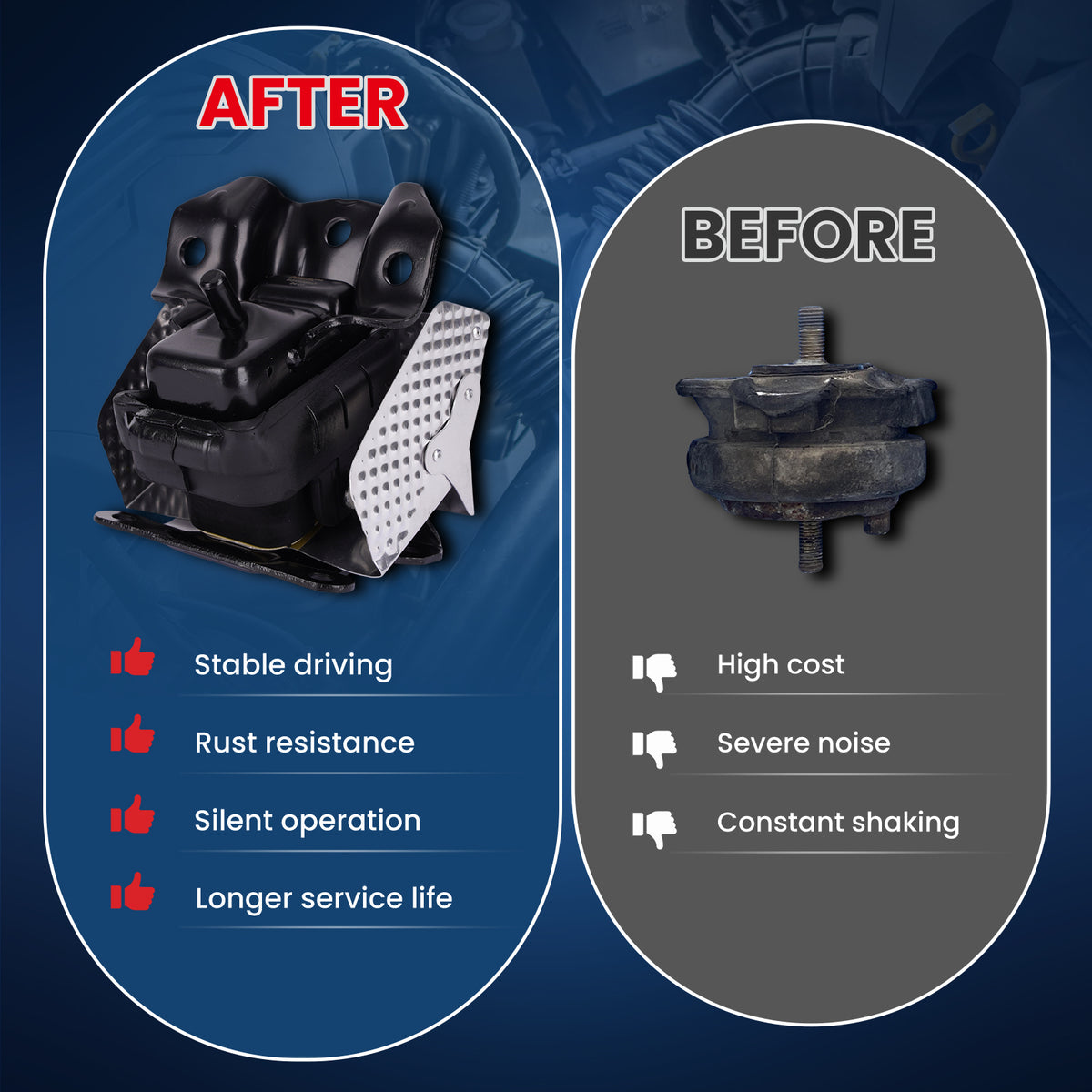 MOCA Engine Mount Kit - EGM5365HYK2