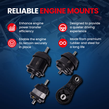 MOCA Engine Mount Kit - EGM5444K4