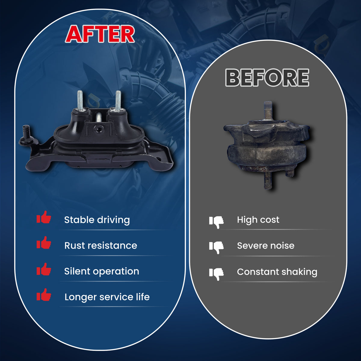 MOCA Engine Mount Kit - EGM5480K4