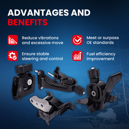 MOCA Engine Mount Kit - EGM62015K4
