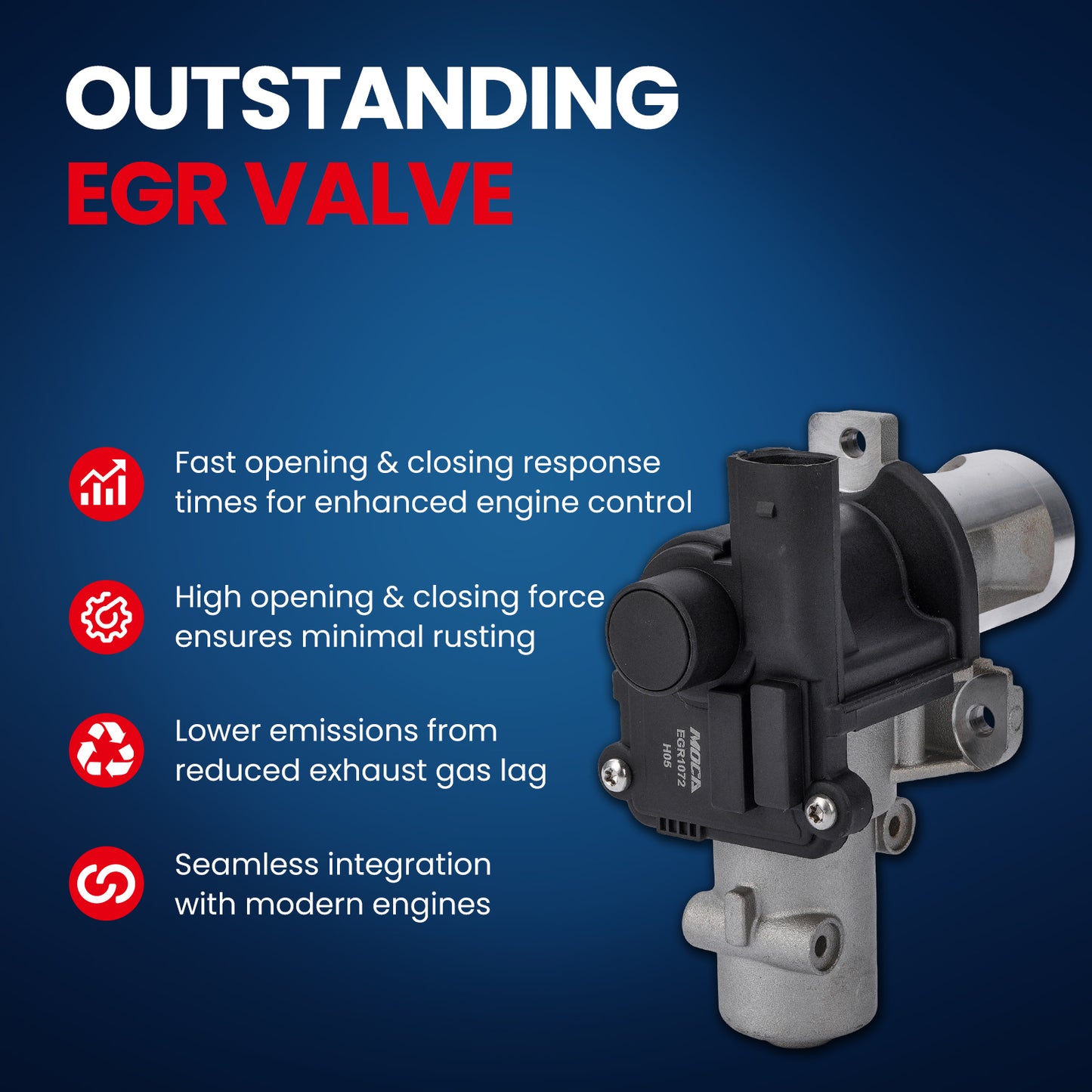 MOCA Exhaust Gas Recirculation EGR Valve - EGR1072