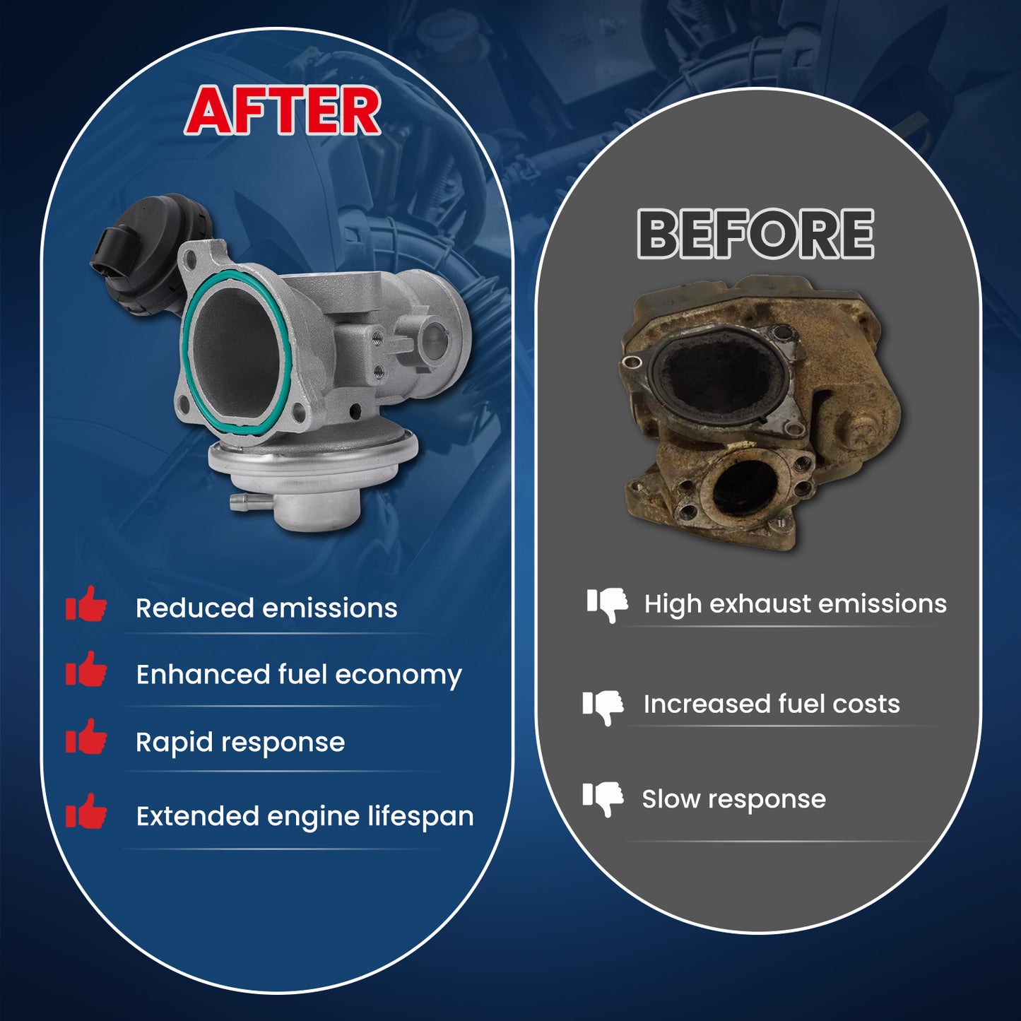 MOCA Exhaust Gas Recirculation EGR Valve - EGR1079