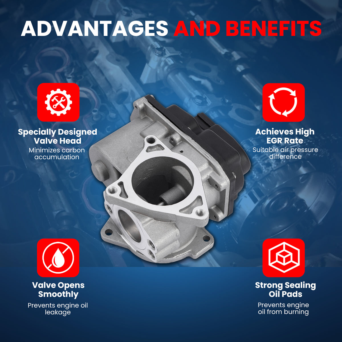 MOCA Exhaust Gas Recirculation EGR Valve - EGR1247