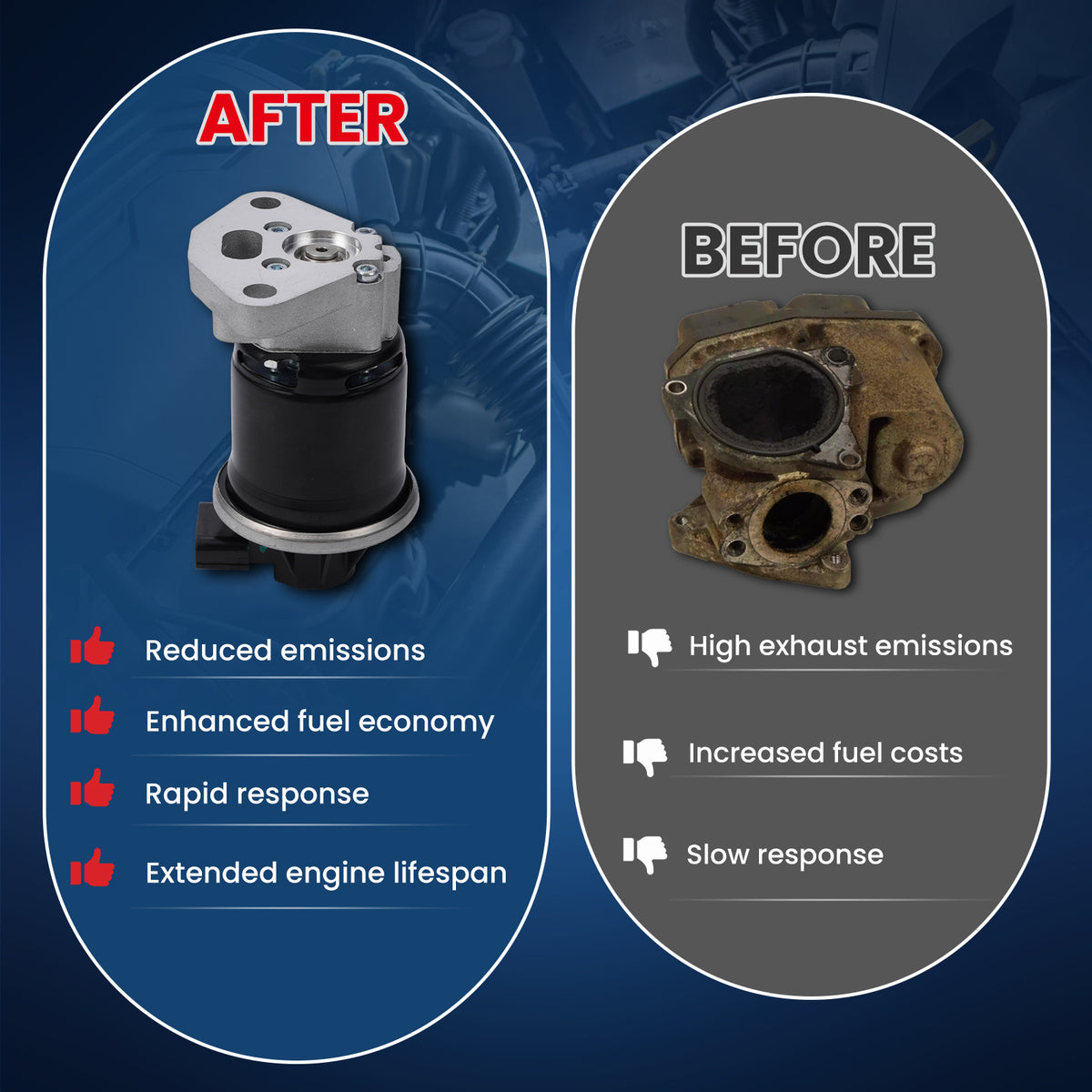 MOCA Exhaust Gas Recirculation EGR Valve - EGR1248