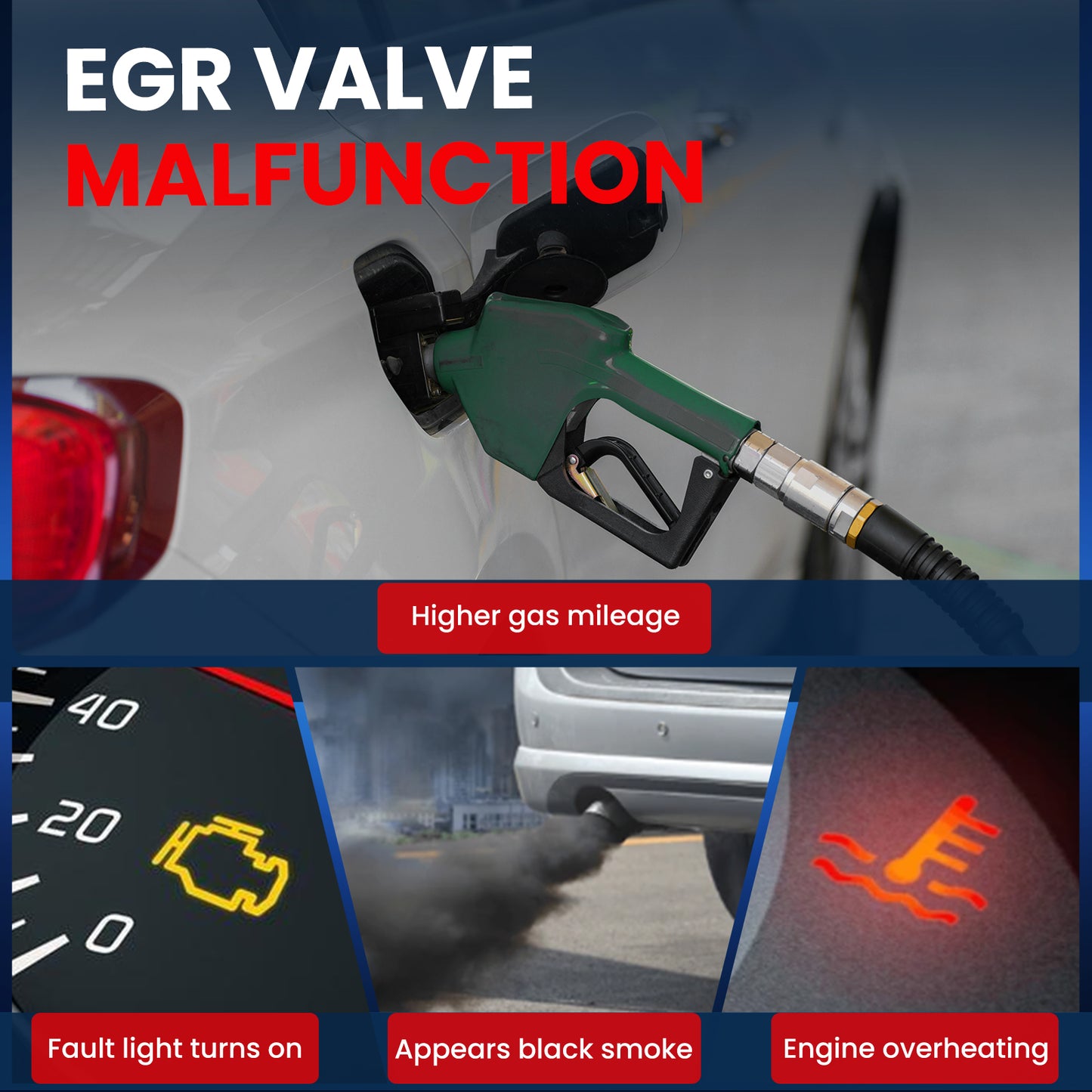 MOCA Exhaust Gas Recirculation EGR Valve - EGR464