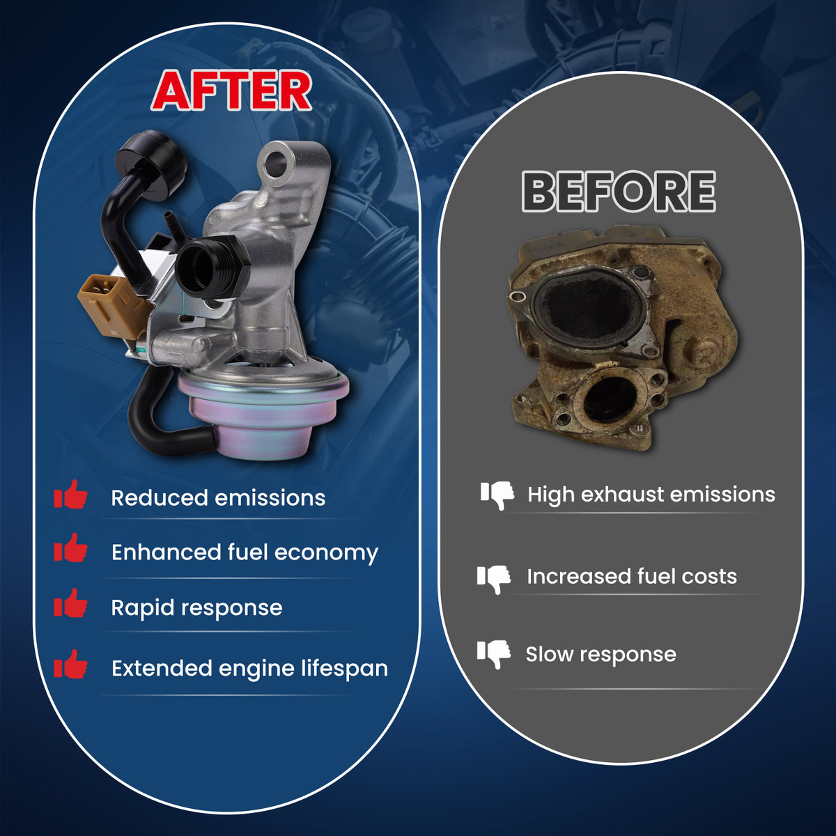 MOCA Exhaust Gas Recirculation EGR Valve - EGR811