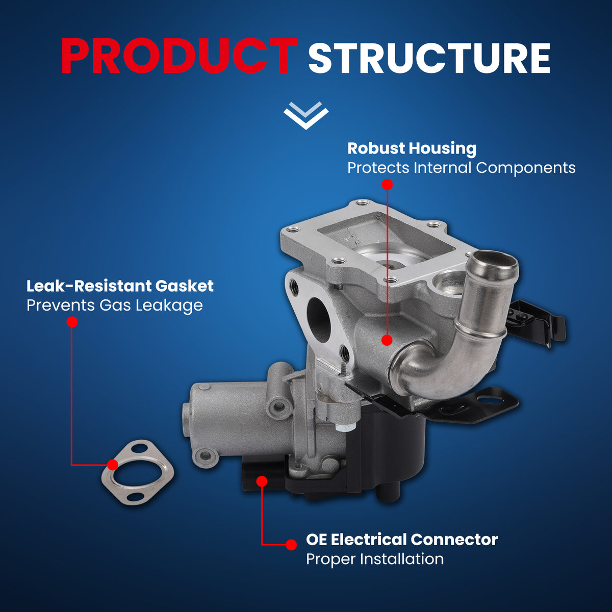 MOCA Exhaust Gas Recirculation EGR Valve - EGR850