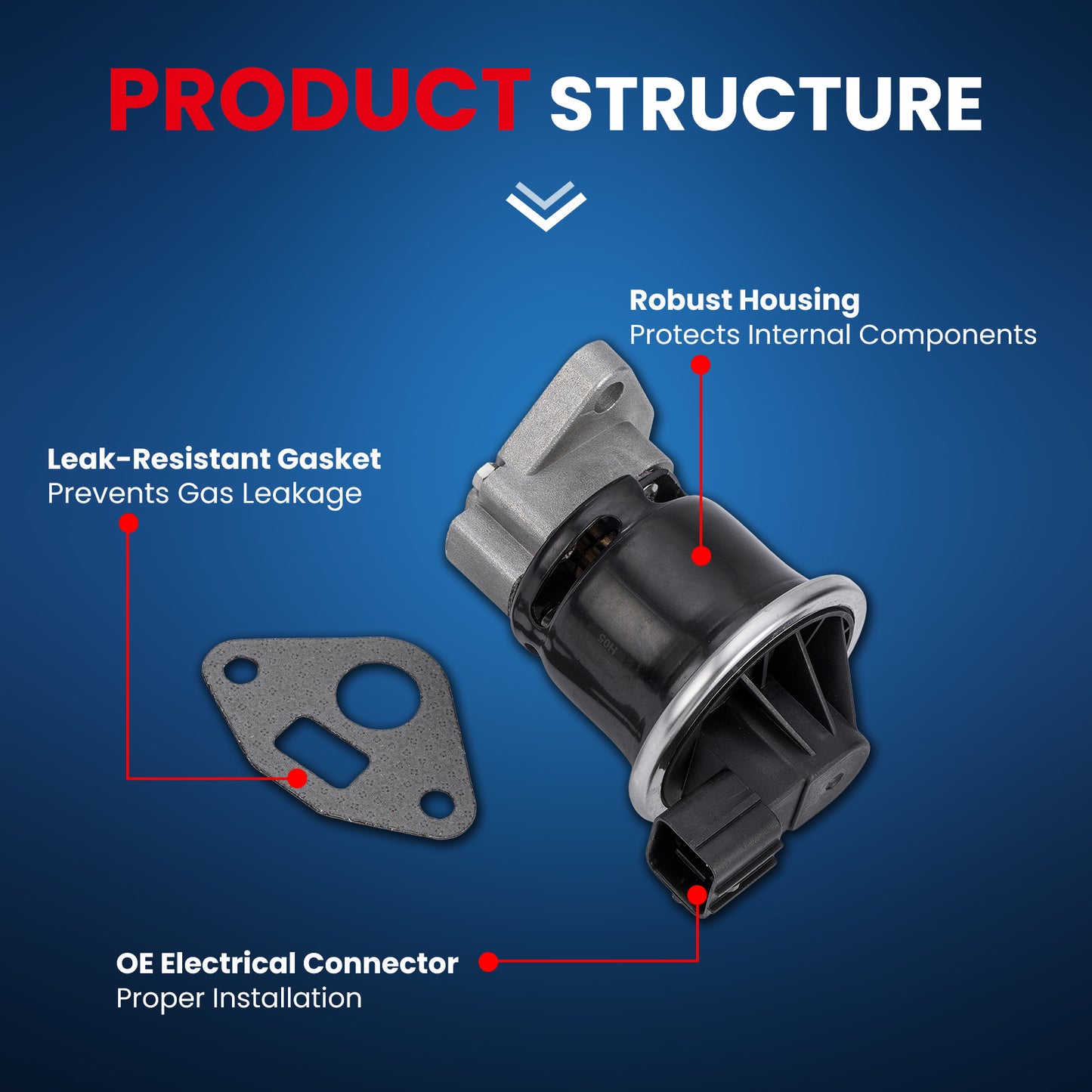 MOCA Exhaust Gas Recirculation EGR Valve - EGR981