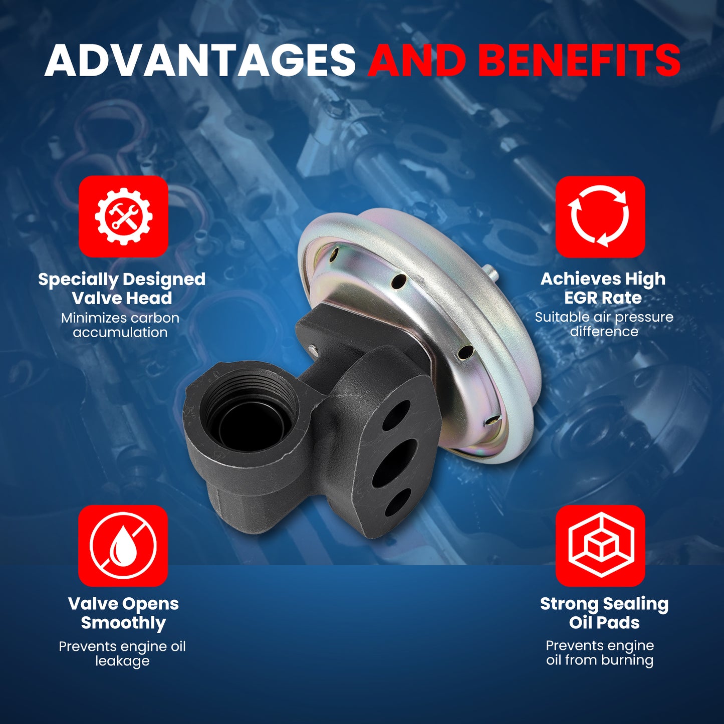 MOCA Exhaust Gas Recirculation EGR Valve - EGR994